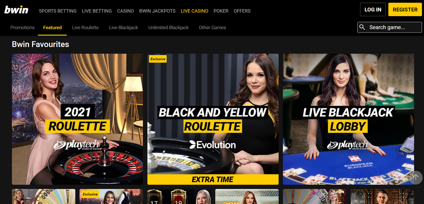 Allgemeine Informationen zum bwin Casino